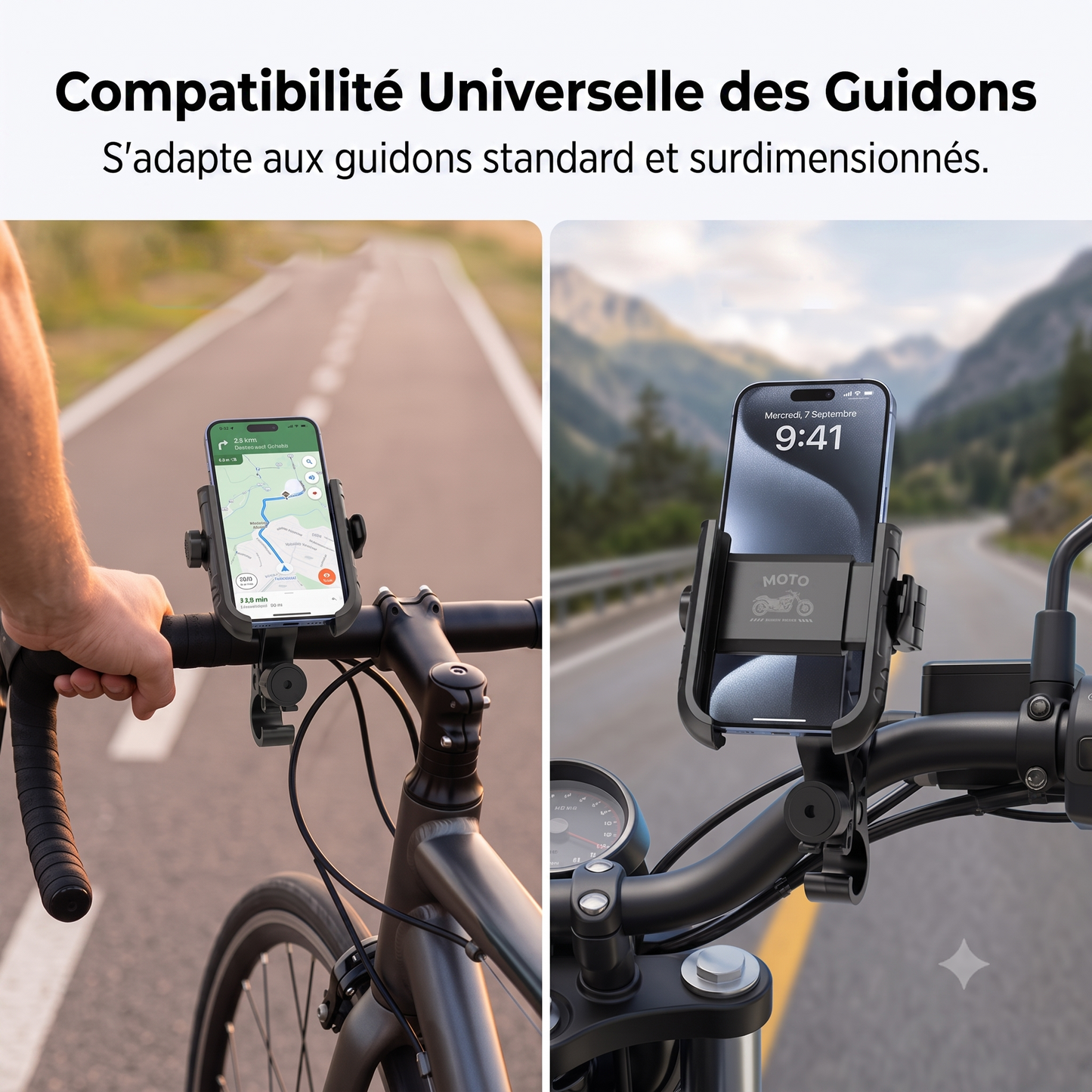 SecureLock – Support vélo à verrouillage sécurisé pour une stabilité optimale