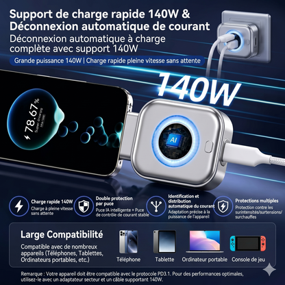 AutoPlug – L'adaptateur intelligent à déconnexion automatique pour prolonger la durée de vie de vos batteries