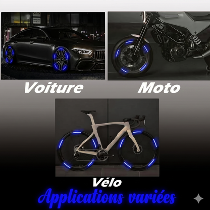 VisionRim – La bande ultra-réfléchissante pour une visibilité exceptionnelle de vos roues