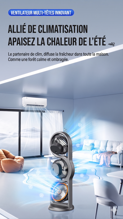 OmniFlow 360 – Le circulateur d'air indépendant multi-directions