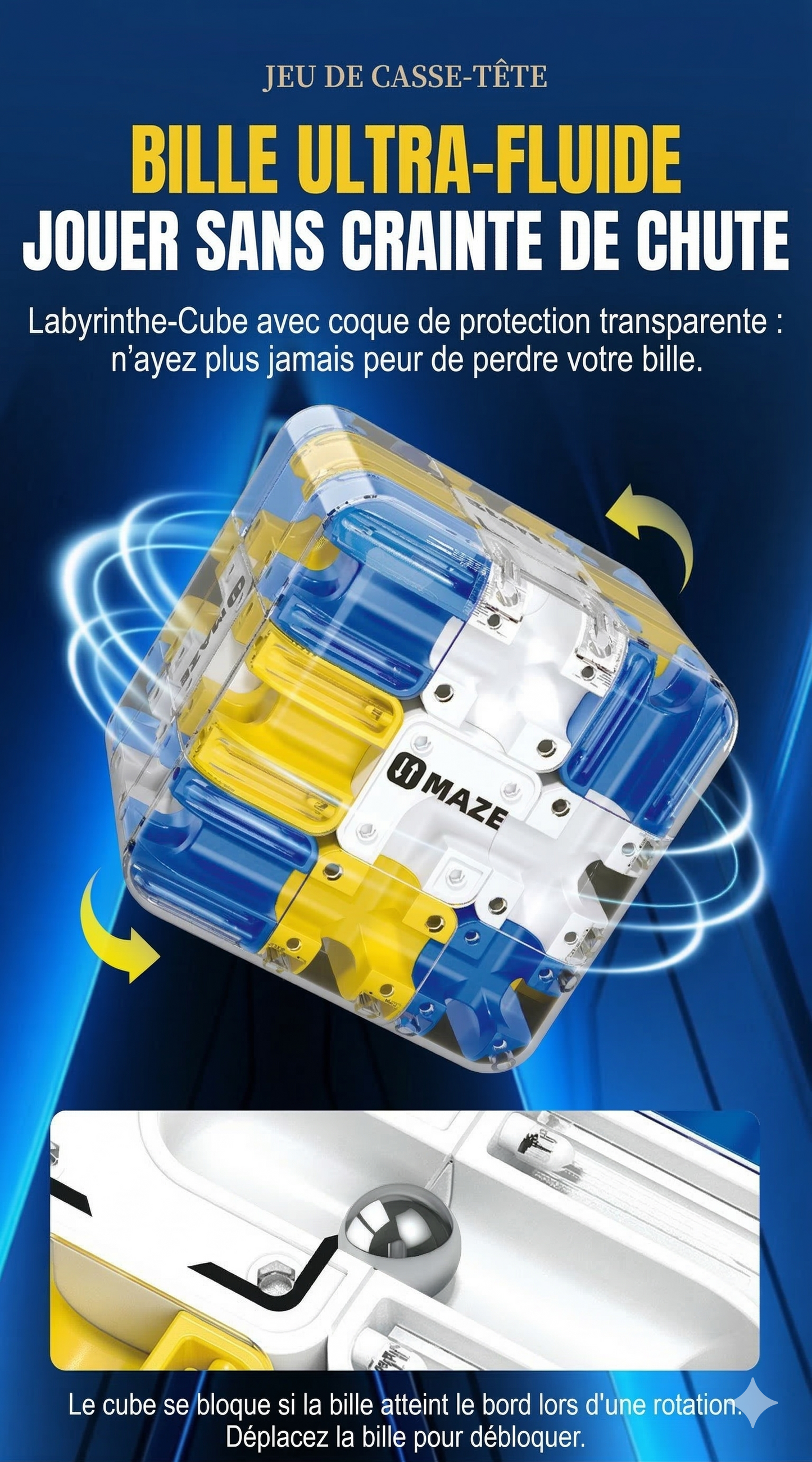 LabyCube 3D™ – Défi spatial fascinant et stimulant