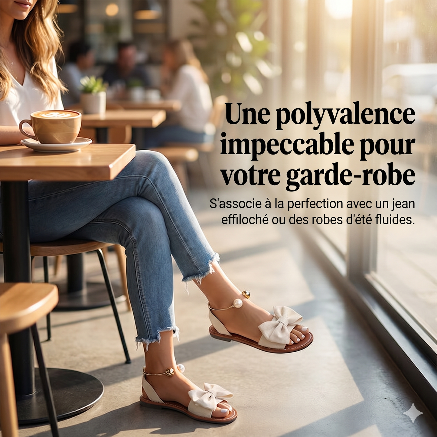 SummerLuxe – Le confort absolu allié au chic d'une sandale haute couture
