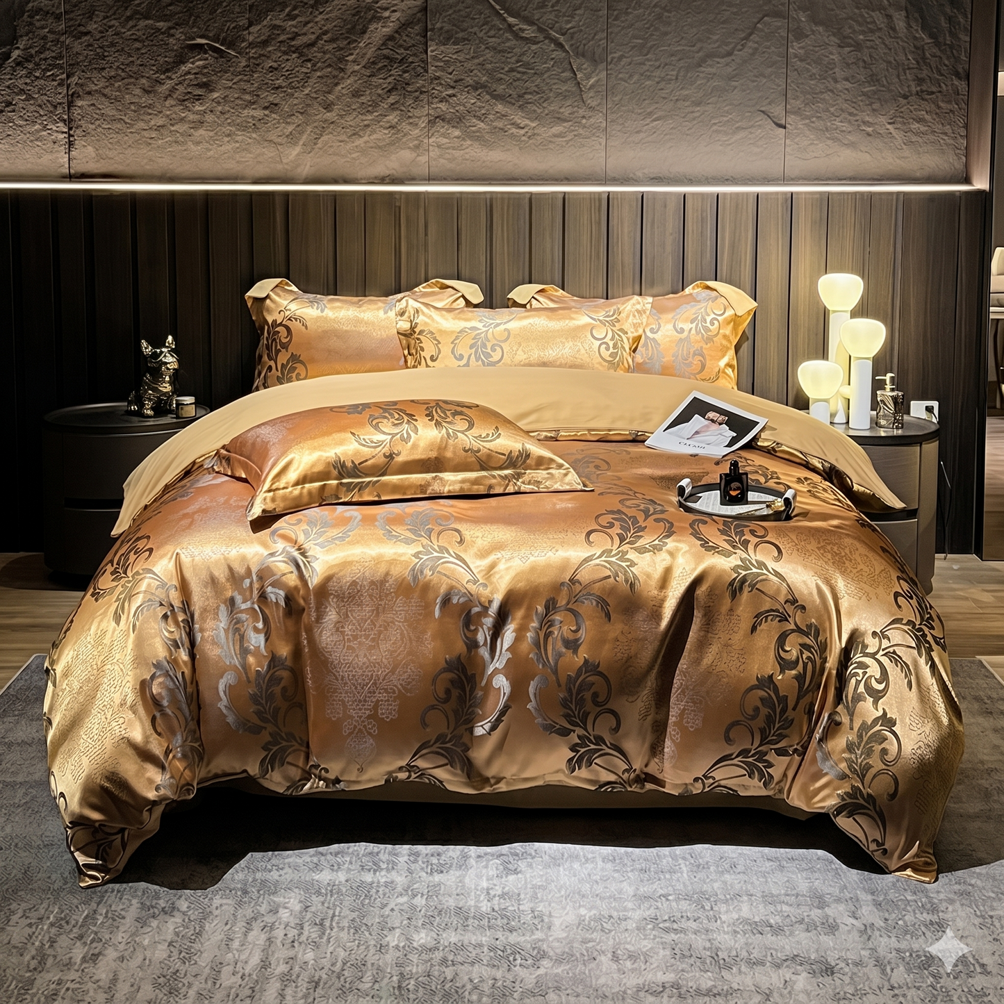 PureJacquard Chic – Le confort respirant et soyeux pour un sommeil haut de gamme