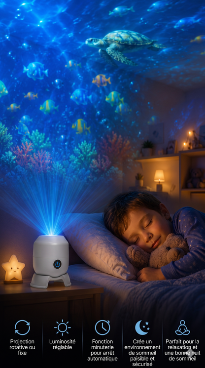 OceanDream Aurora – Le projecteur immersif qui transforme vos nuits en oasis magique