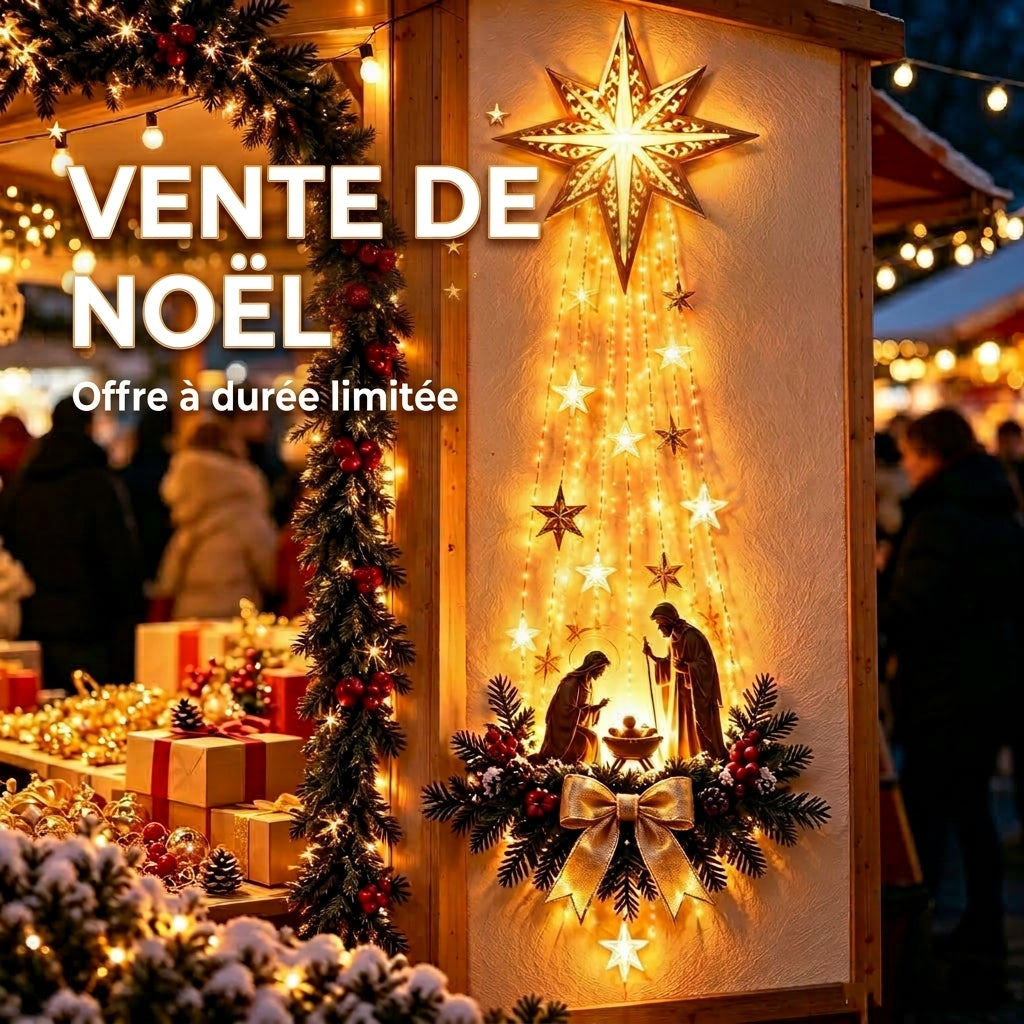 HolyLight 360 – L'Étoile de Bethléem illuminée pour un Noël paisible