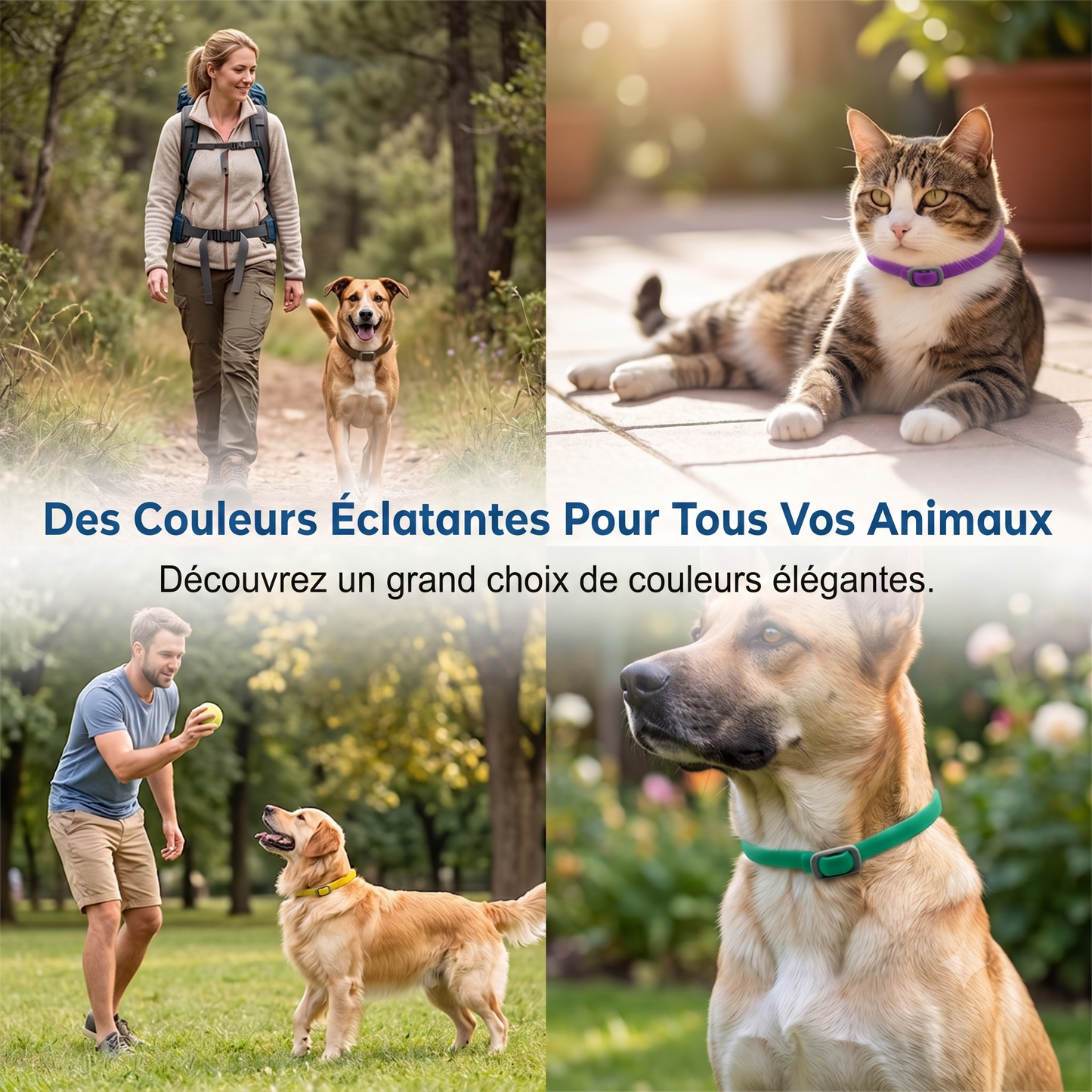 NaturaShield – Le collier aux huiles essentielles naturelles pour une protection douce et redoutable de votre animal