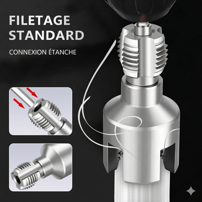 ProFilet™ – Coupe précise pour nettoyer et refaire vos filetages