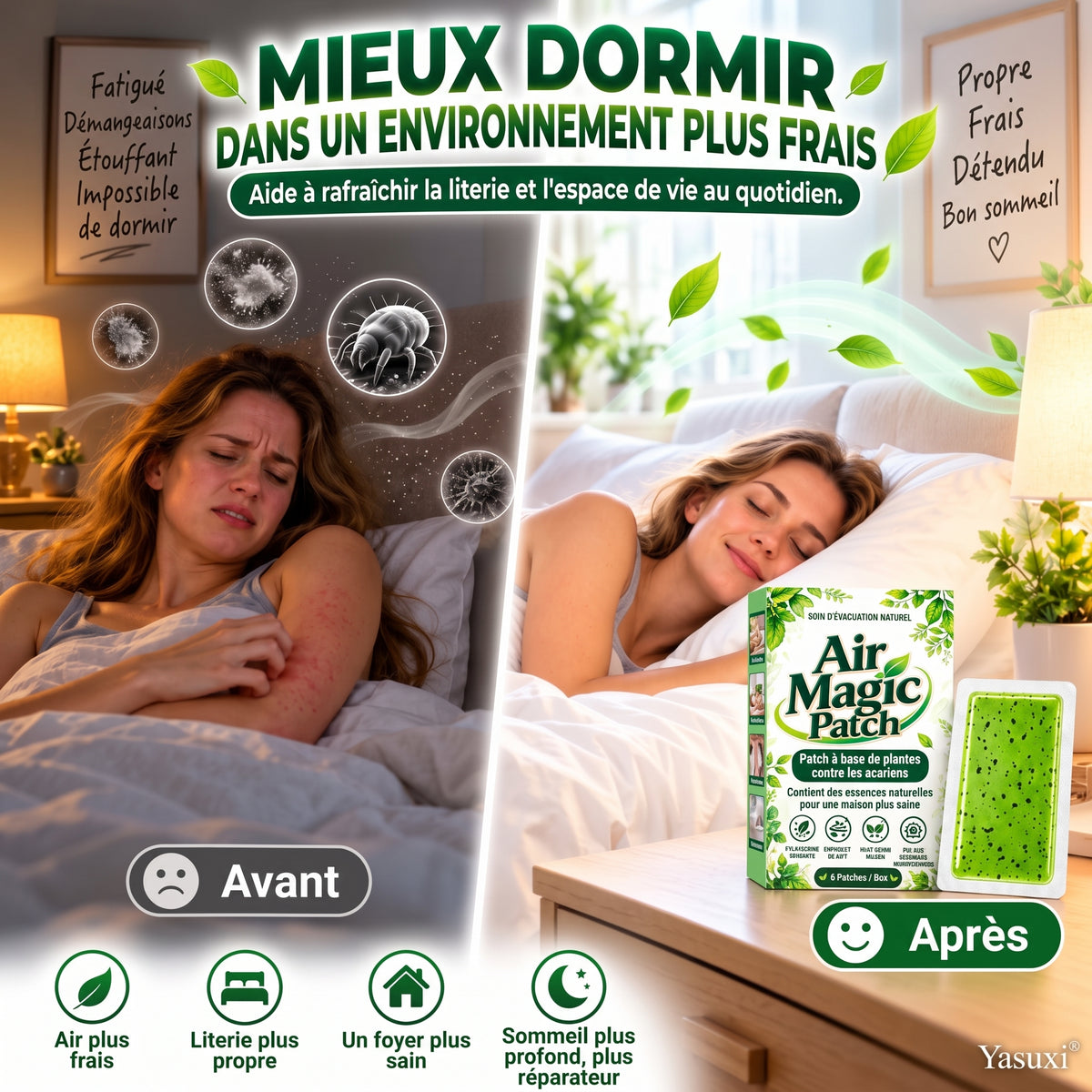 PurePatch – Le patch végétal anti-acariens longue durée