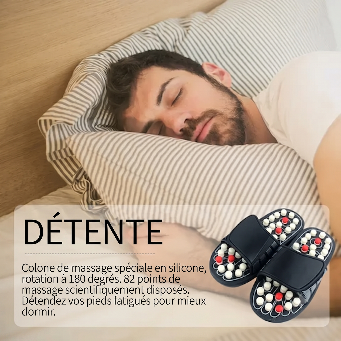 HolisticWalk Pro – Les pantoufles de réflexologie pour réduire le stress et la fatigue