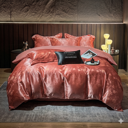 PureJacquard Chic – Le confort respirant et soyeux pour un sommeil haut de gamme