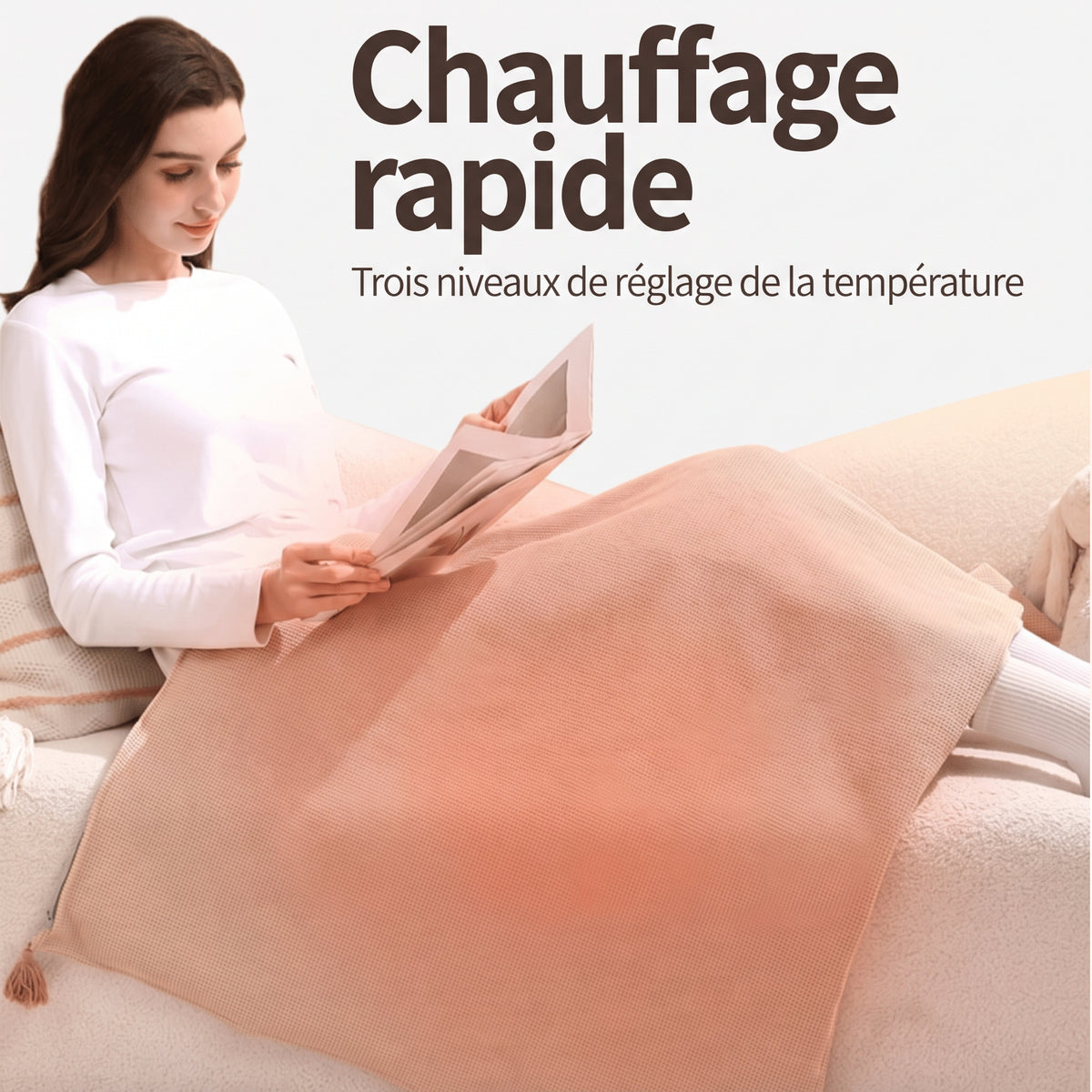 ThermaCloud Max – La cape chauffante nomade effet nuage