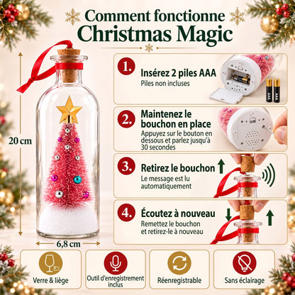 VoiceMagic – Le flacon souvenir vocal de Noël