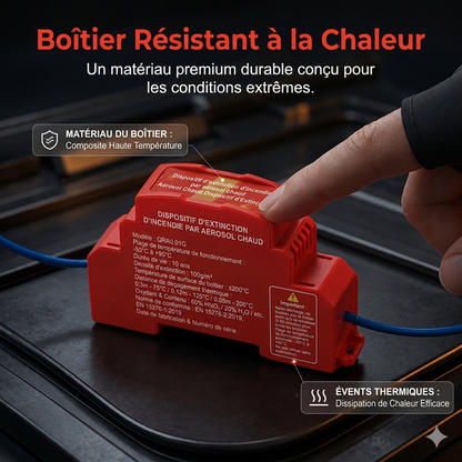 AeroGuard – L'extincteur automatique compact pour armoires électriques