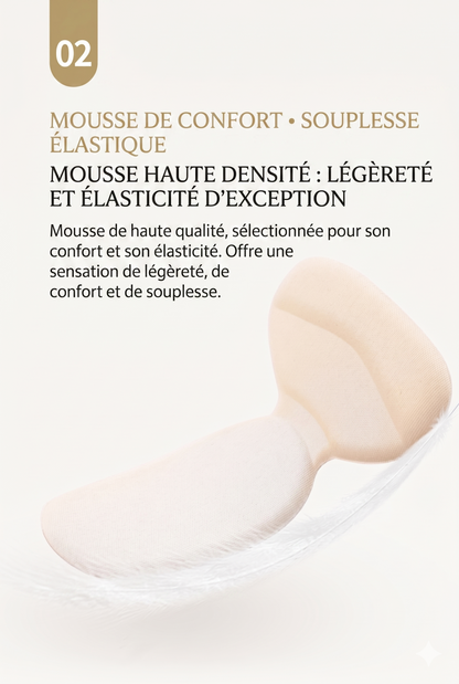 ComfyStep 2-en-1 – Le coussinet talon et semelle pour un confort absolu sans ampoules
