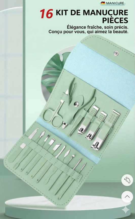 OmniSoin 16™ – Kit complet manucure, pédicure et visage