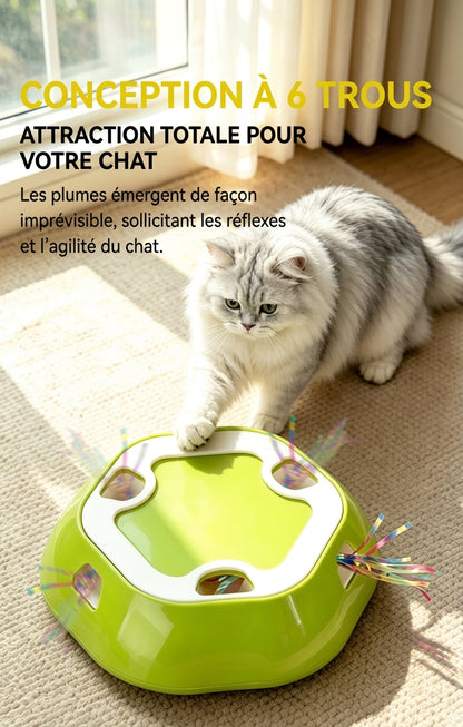 InstinctPlay 360 – Le plateau de chasse aléatoire pour félin