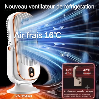 BreezeMax Pro – Le mini ventilateur portable à 5 vitesses