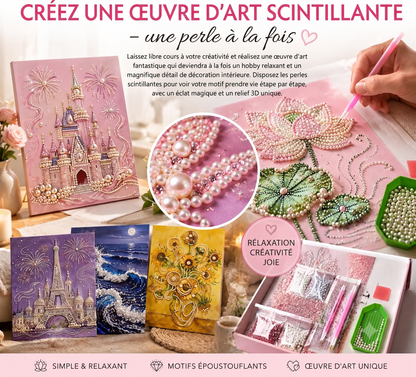CrystalArt – Le kit de création d'art scintillant personnalisé