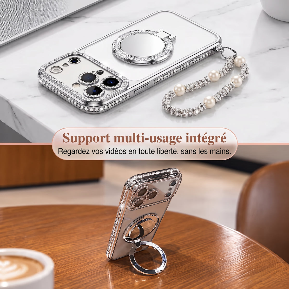 LuxeCase – La protection étincelante et multifonction