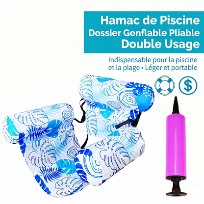 AquaLoung – Le siège ergonomique avec porte-gobelet intégré pour un confort chic et absolu sur l'eau