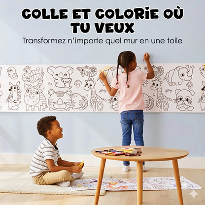 ColorRoll – Le rouleau artistique découpable pour enfants