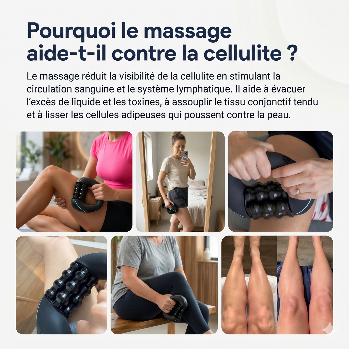 CelluRoll – Le rouleau de massage électrique anti-cellulite et musculaire