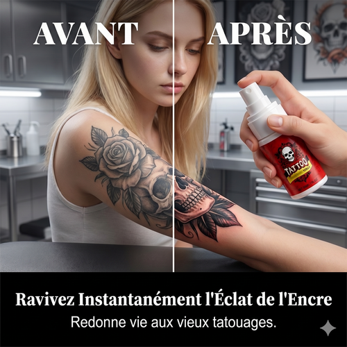 TattooGlow Pro – Le spray de soin quotidien pour des tatouages aux couleurs éclatantes