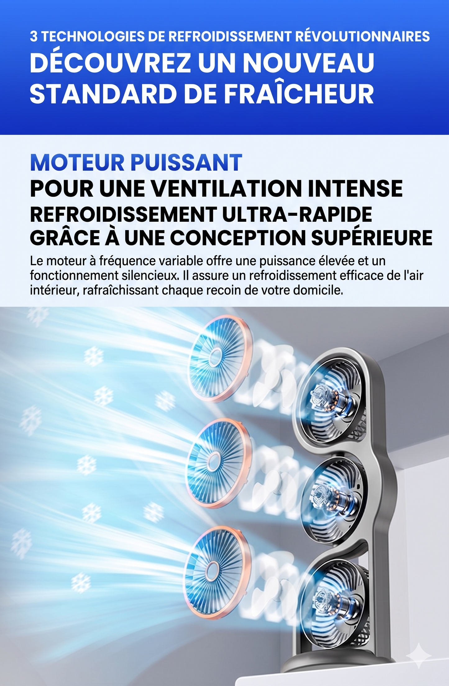 OmniFlow 360 – Le circulateur d'air indépendant multi-directions