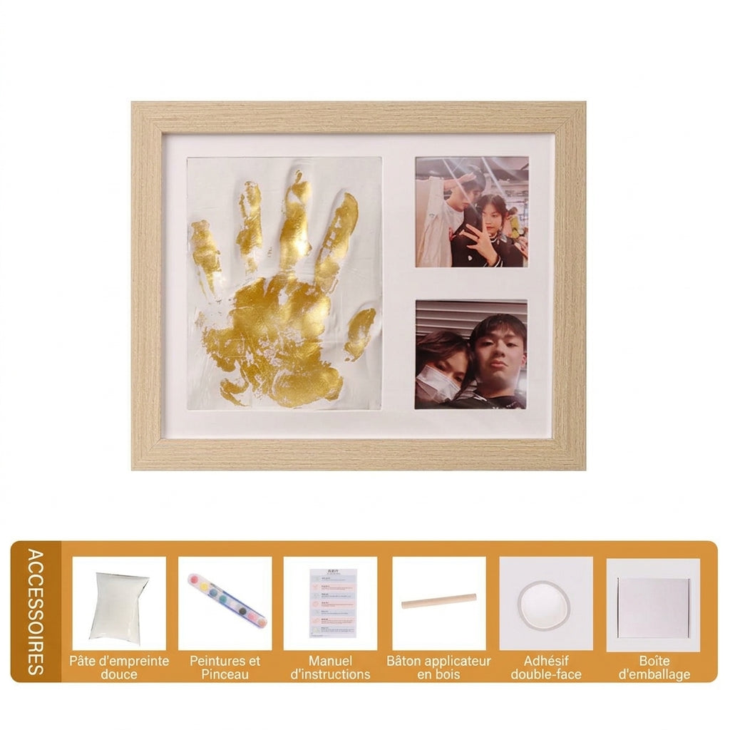 TrioFrame – Cadre photo souvenir mémorable