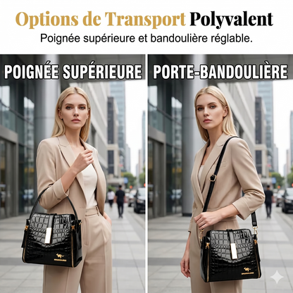CrocoChic Pro – Le sac à main texturé croco pour une allure élégante au quotidien