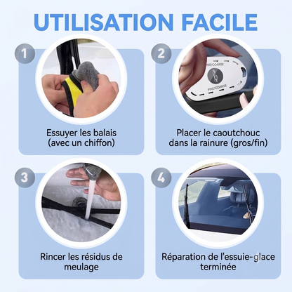 WiperFix Pro – Le rénovateur d'essuie-glaces pour une vision parfaite en 30 secondes