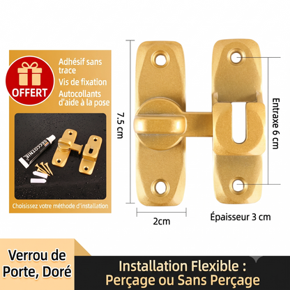 FlexiLock – Verrou universel rabattable à 90° ou 180°