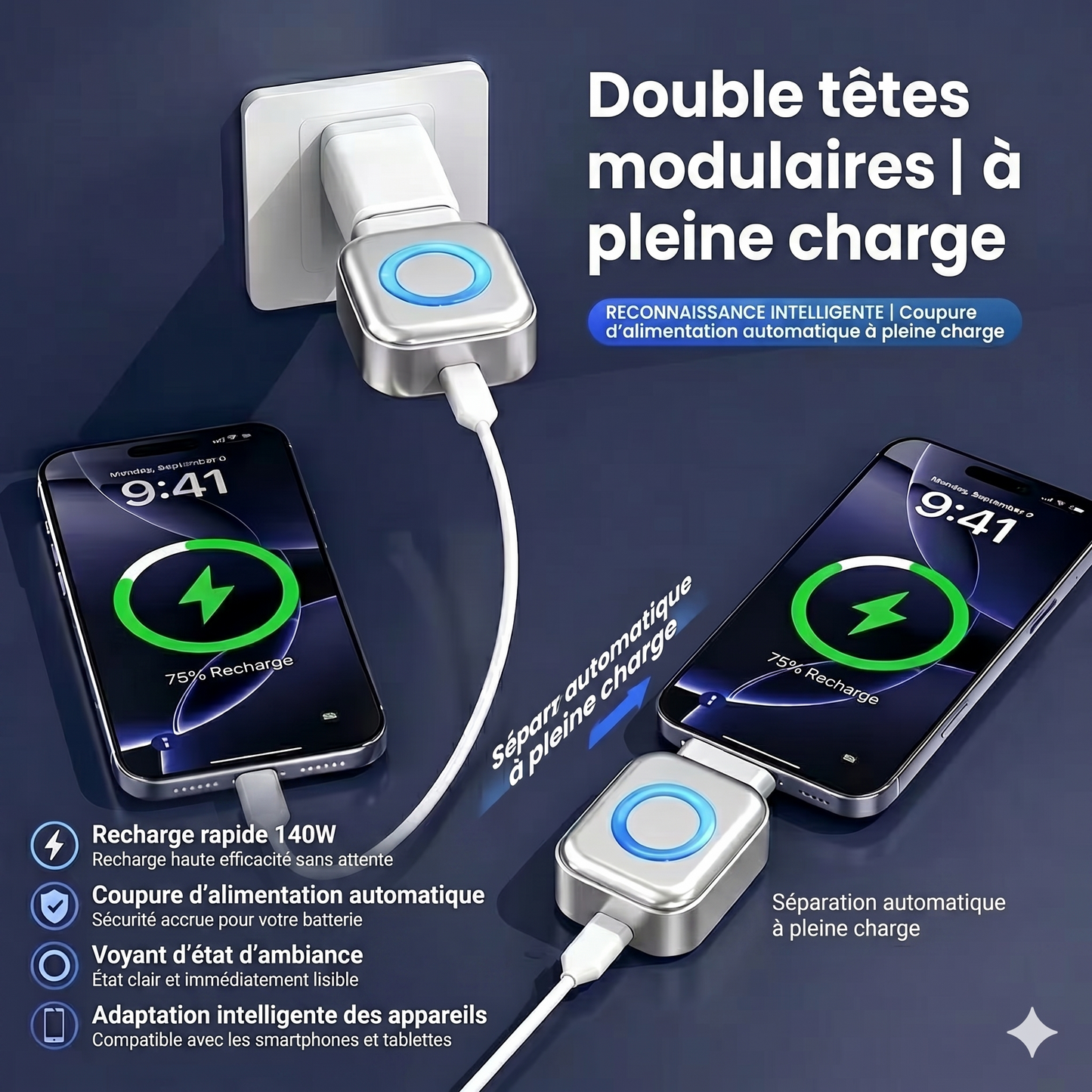 AutoPlug – L'adaptateur intelligent à déconnexion automatique pour prolonger la durée de vie de vos batteries