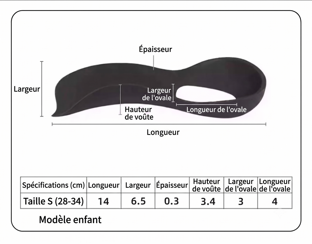 OrthoAlign – Support ergonomique pour corriger les pieds plats