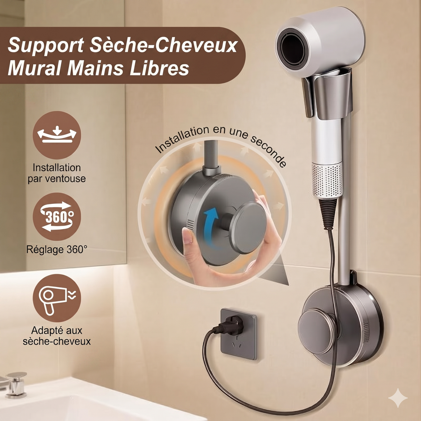 FreeBrush – L'expérience de séchage mains libres pour un brushing qualité salon