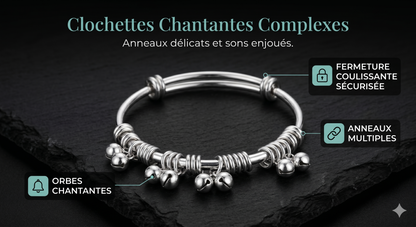 MelodyWrap Elegance – Le bracelet léger et ajustable au tintement délicat