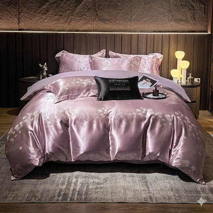 PureJacquard Chic – Le confort respirant et soyeux pour un sommeil haut de gamme