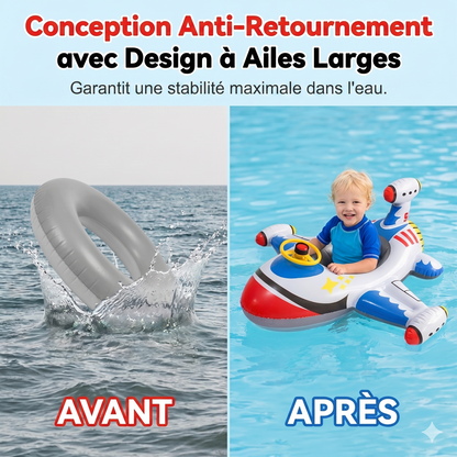 AeroFloat – La bouée avion anti-renversement pour petits pilotes