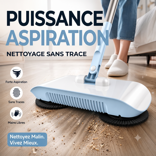 CleanBot 360 – Le nettoyeur intelligent multifonction 3-en-1