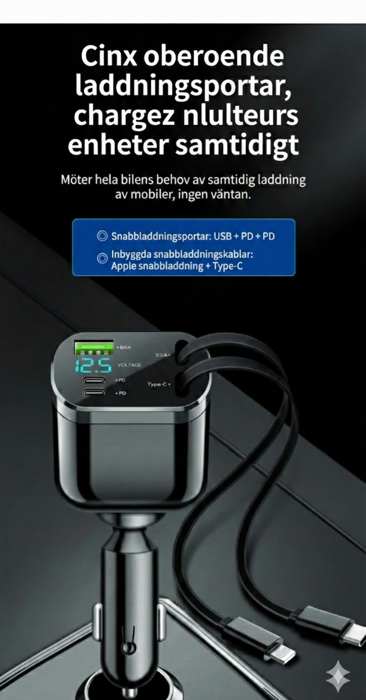 OmniDrive™ – 5 fonctions, zéro câble qui traîne