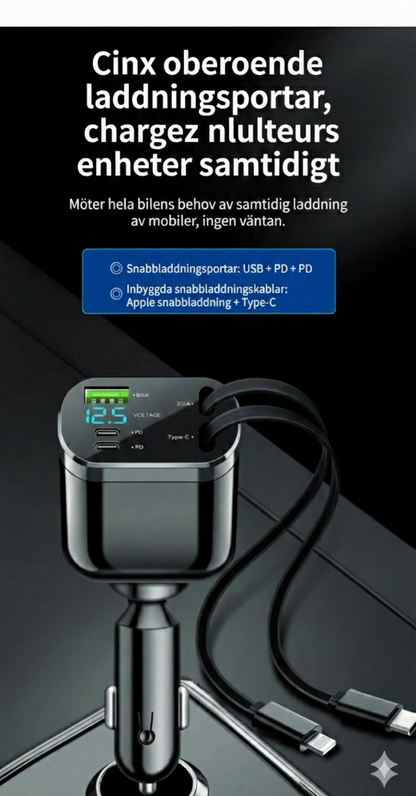 OmniDrive™ – 5 fonctions, zéro câble qui traîne