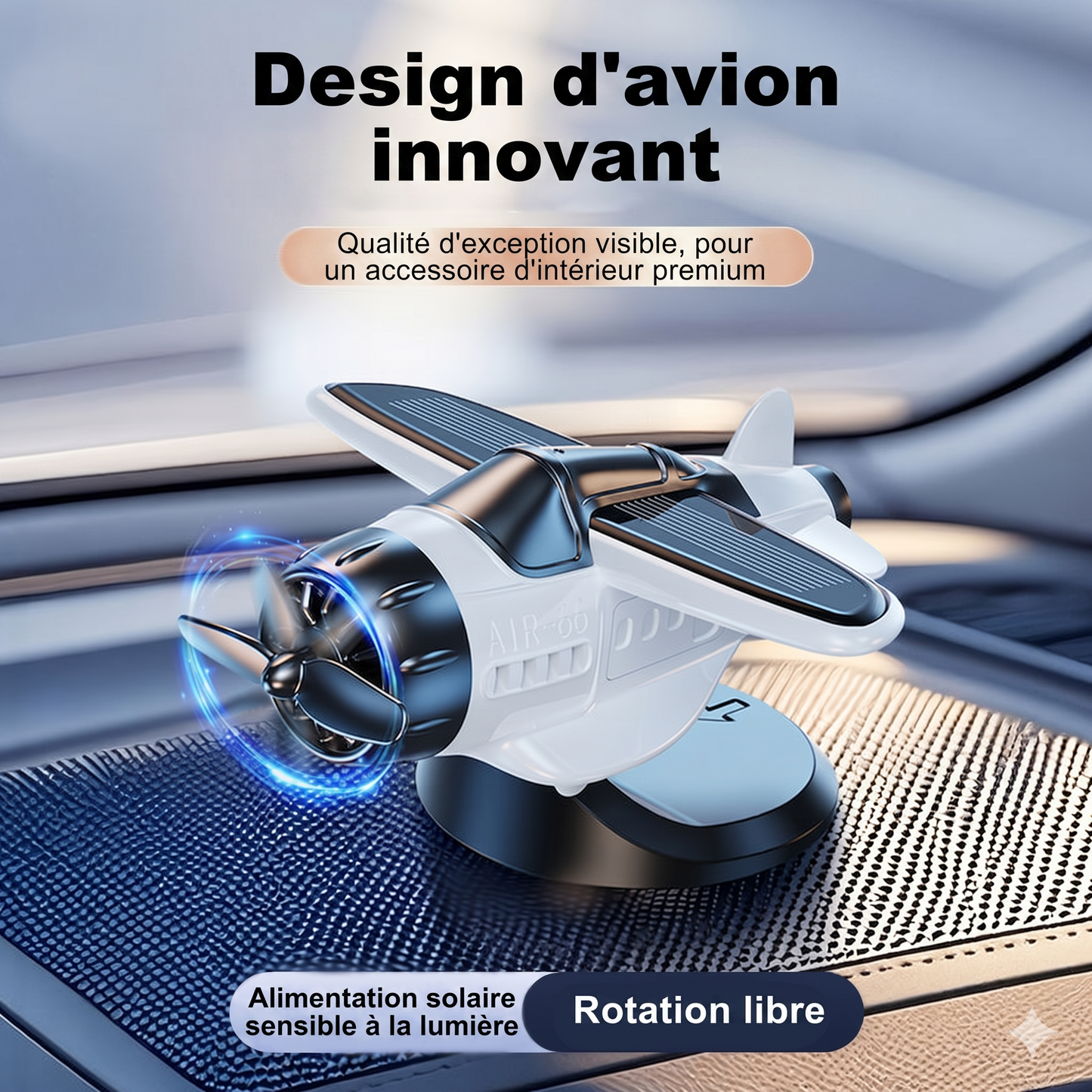 AeroMotion Pro – L'avion solaire dynamique pour sublimer votre tableau de bord
