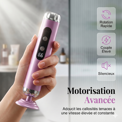 PediSpa Pro 5V – La râpe électrique à 5 vitesses pour des pieds lisses comme en institut