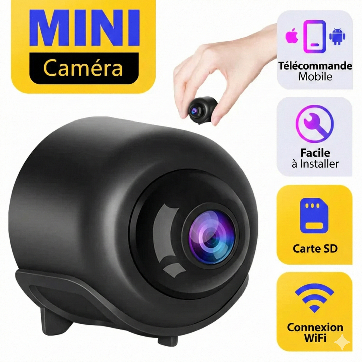 NanoVigil™ – La sécurité HD, invisible et connectée