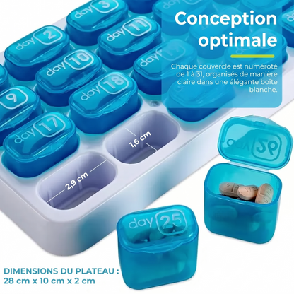 MediTrack Pro – L'organisateur mensuel sécurisé pour un suivi sans souci