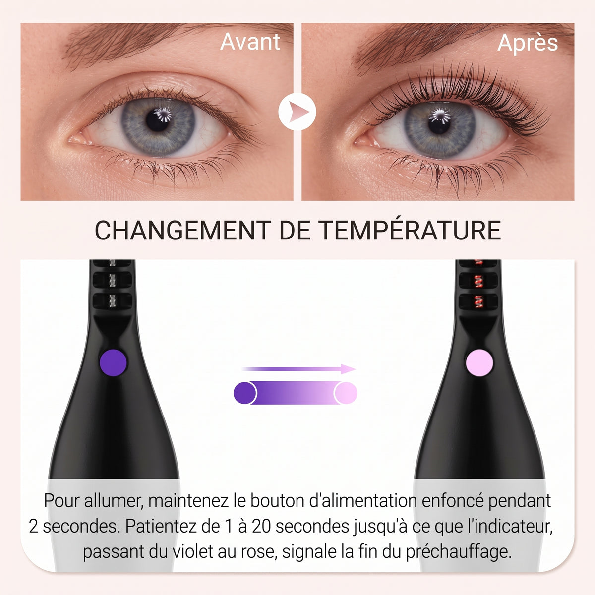 HeatCurl – L'appareil thermique nomade pour des cils parfaits