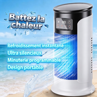 BreezeCube – Le refroidisseur d'air 3-en-1 portable et silencieux