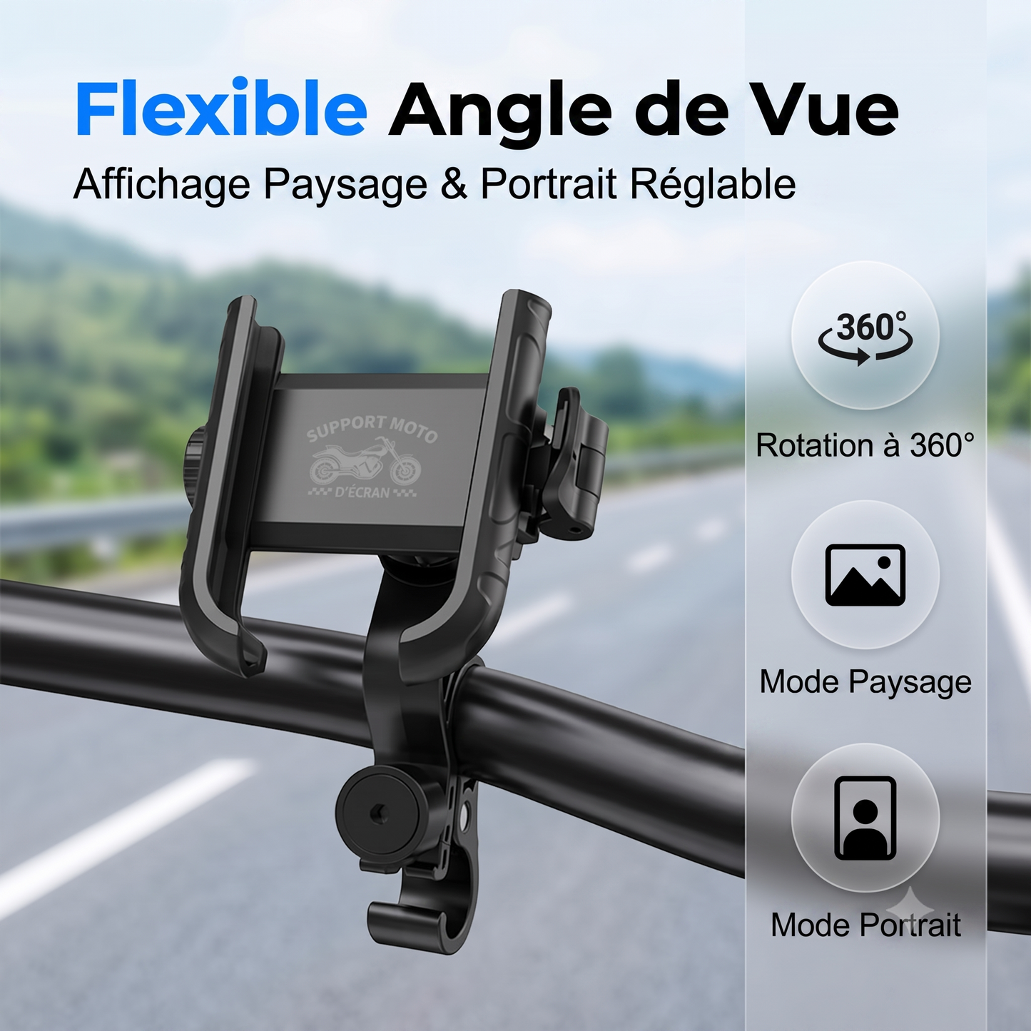 SecureLock – Support vélo à verrouillage sécurisé pour une stabilité optimale