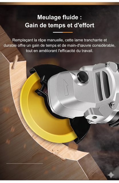 TurboGrind Pro – La meule en acier au carbone pour un façonnage ultra-rapide et sans effort