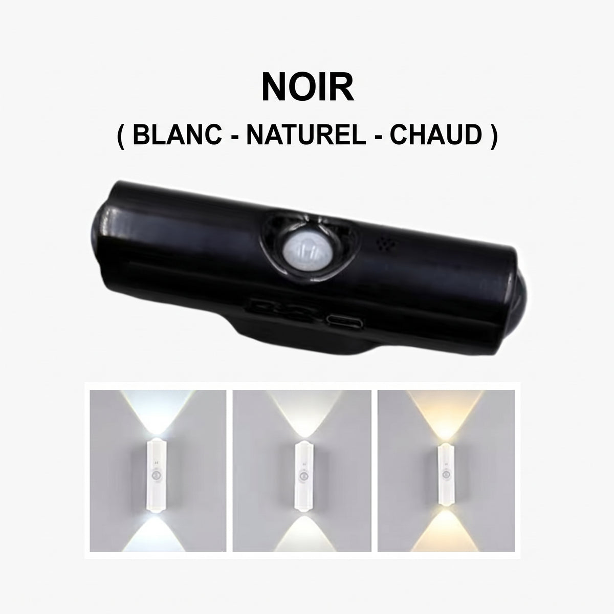 LumiMotion – L'applique murale magnétique RGB à détecteur de mouvement